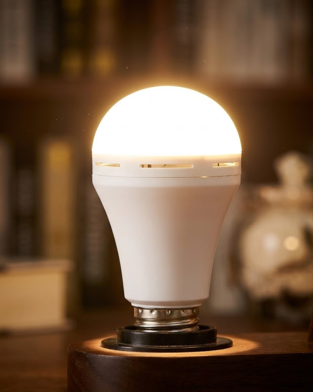 Şarj Edilebilir LED Ampul 35 Watt Soğuk Beyaz Uzun Ömürlü Tasarruflu