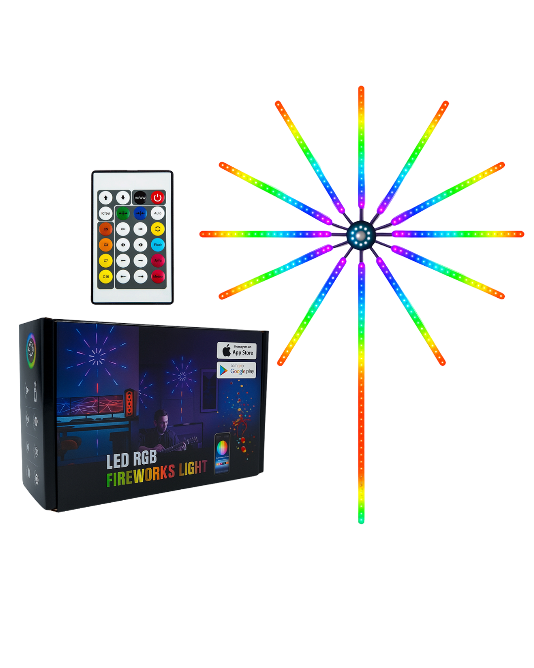 Uygulama Destekli RGB LED Duvar Aydınlatması Yeni Nesil