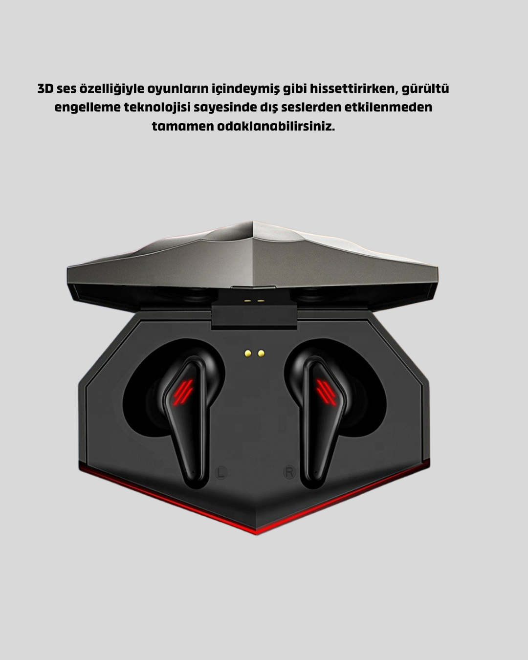 Profesyonel Oyun İçin Bluetooth Kulaklık