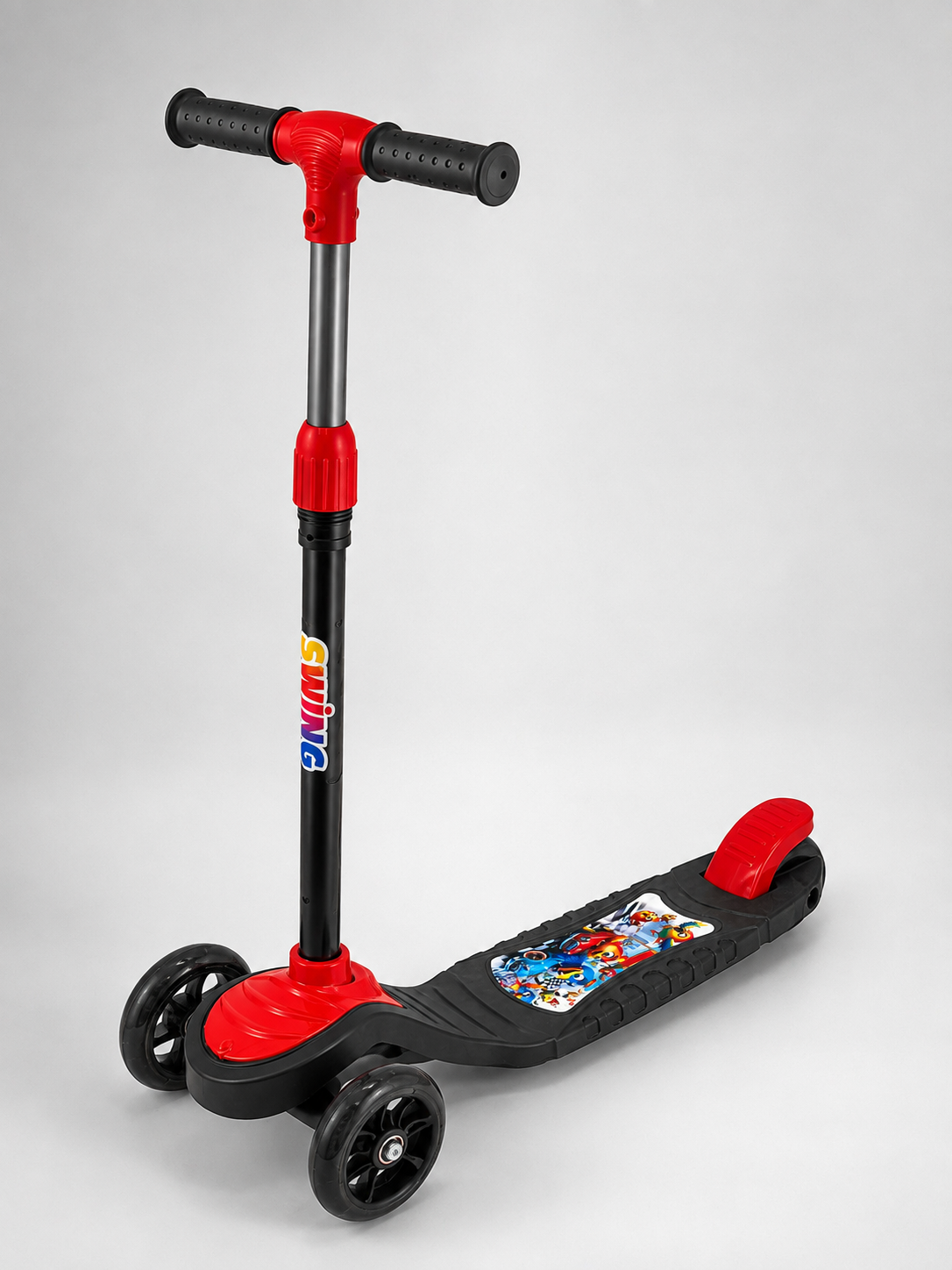 Çocuk Skuteri 3 Tekerlekli Geniş Basma Alanlı Ayarlanabilir Boy Scooter
