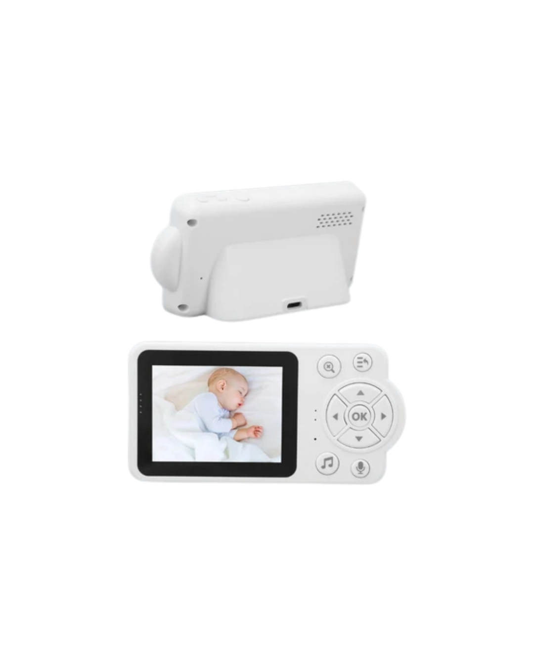 FHSS Teknolojili Güvenli Bebek Monitörü Net Görüntü Yeni Nesil