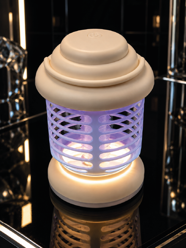 360° Koruma Izgaralı LED Sinek Kovucu Aydınlatma Lambası