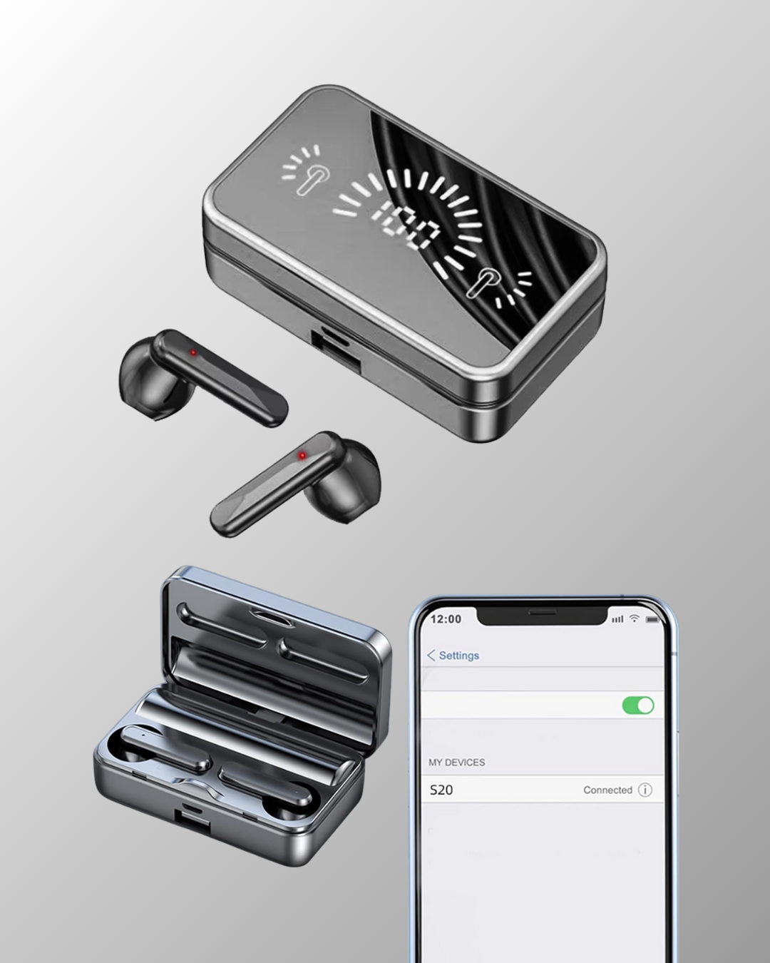 Bluetooth 5.1 Destekli bluetooth kulaklık – ANC ve Stereo Sesli