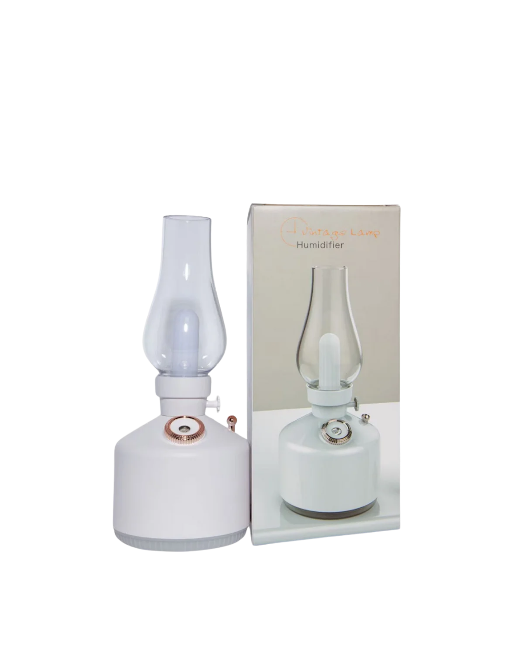 LED Işıklı Vintage Hava Nemlendirici Aromaterapi Difüzörü USB Şarjlı