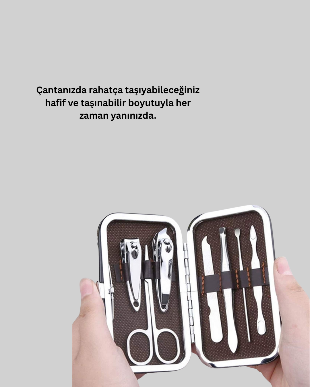 Seyahat İçin Uygun Çok Amaçlı Kişisel Bakım Seti