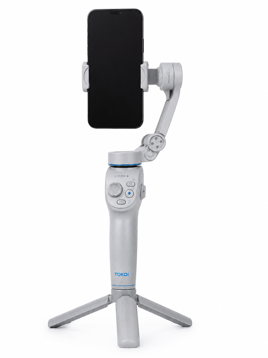 Profesyonel Telefon Gimbal Stabilizer 3 Eksen Sabitleme Çoklu Çekim Modları Uzun Pil Ömürlü Taşınabilir Tasarım