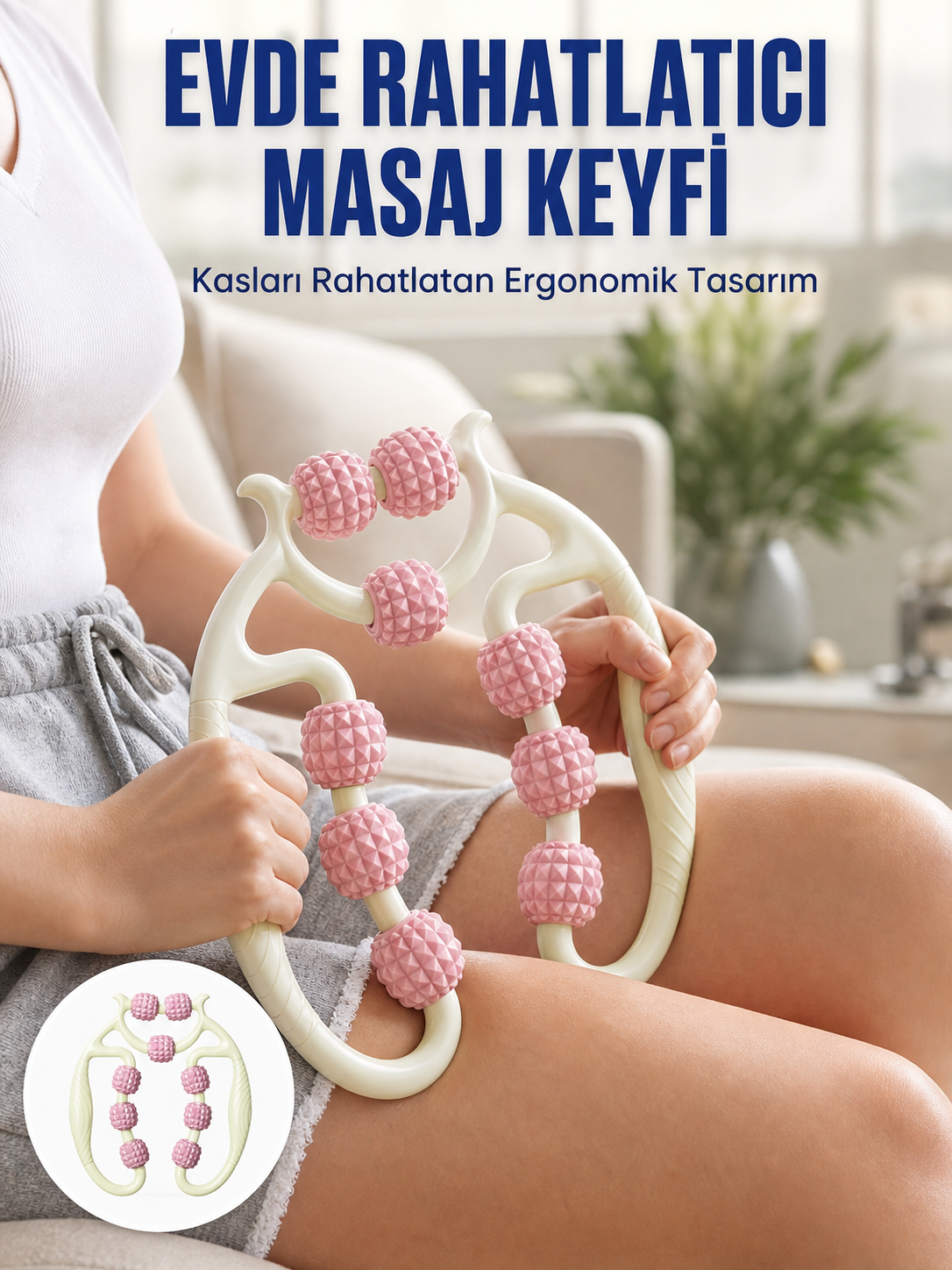 Taşınabilir Kas Masaj Aparatı Spor Sonrası Rahatlatıcı