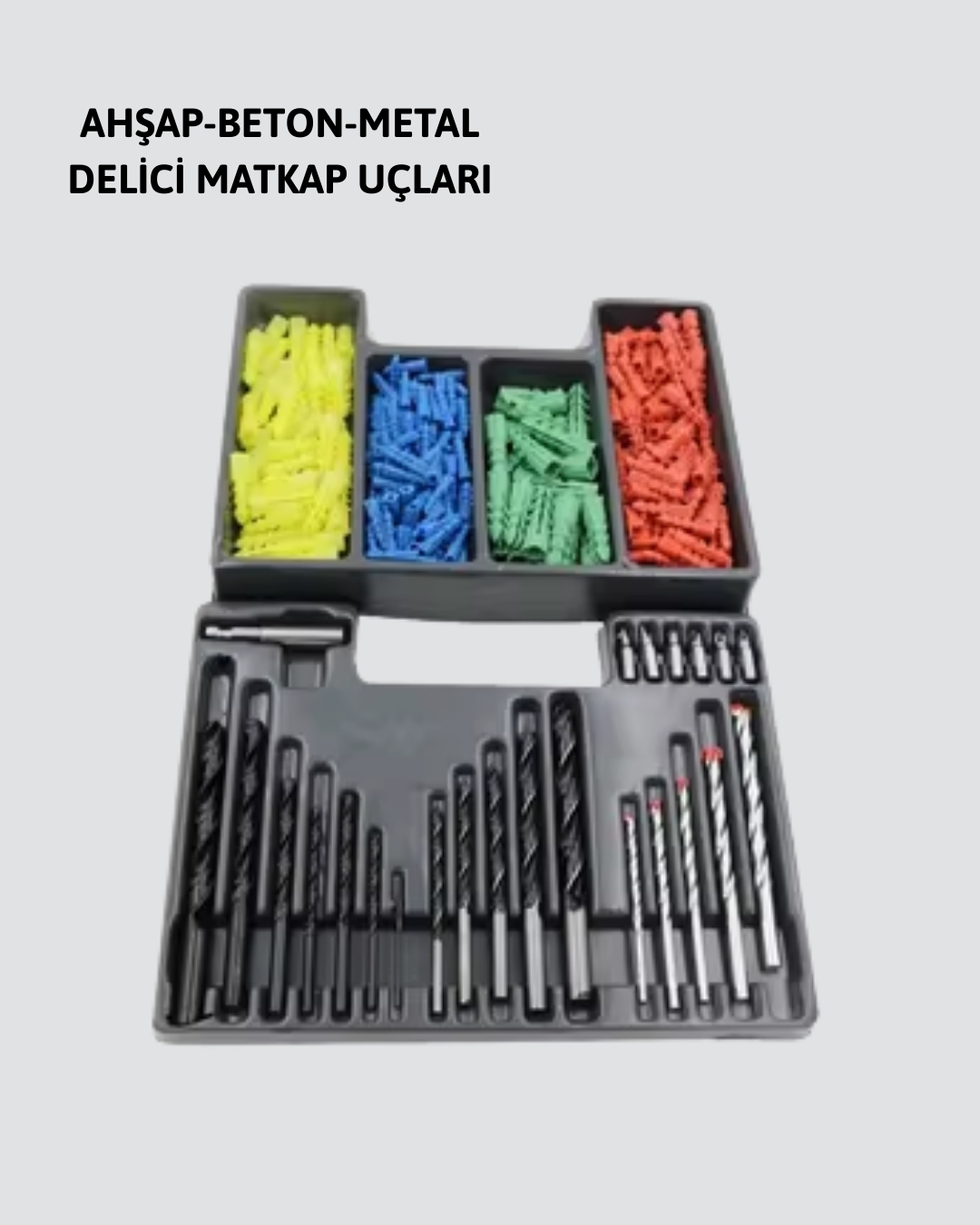 Matkap Ucu Seti Organizerli Çok Amaçlı Delme Uçları Yeni Nesil