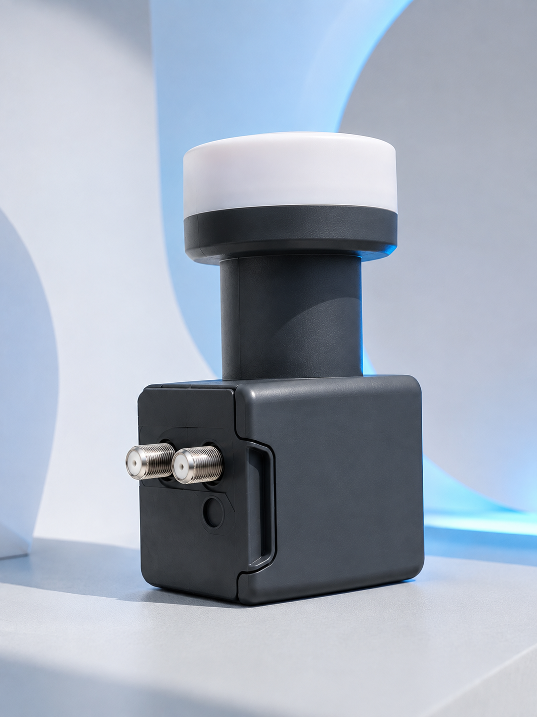 Ku Band Twin LNB Çift Çıkış 4K Ultra HD Destekli 0.1 dB Uydu Anten LNB